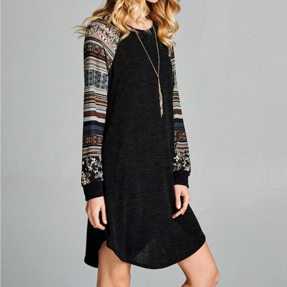 long print sleeves sweater - Picture 3 of 10